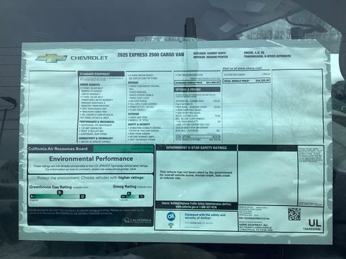 New 2025 Chevrolet Express 2500 image 10