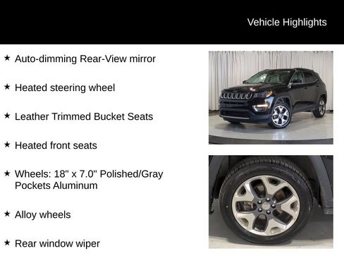 Used 2020 Jeep Compass Limited AWD/4WD image 19