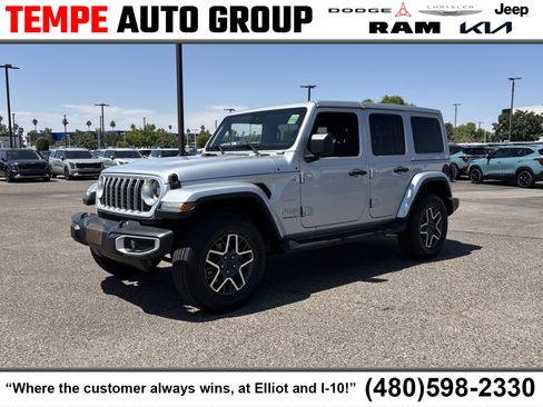 Certified 2024 Jeep Wrangler Unlimited Sahara AWD/4WD image 1