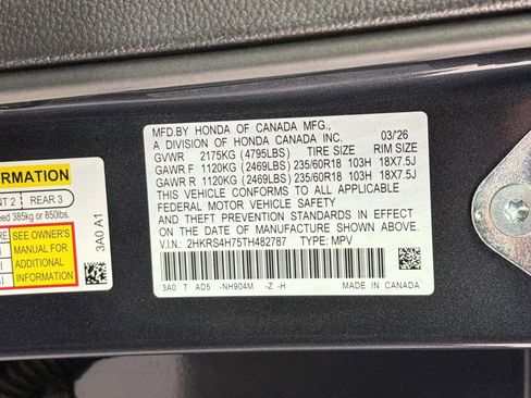 New 2026 Honda CR-V EX-L image 20