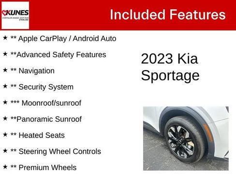 Used 2023 Kia Sportage X-Line w/ X-Line Premium Package AWD/4WD image 4