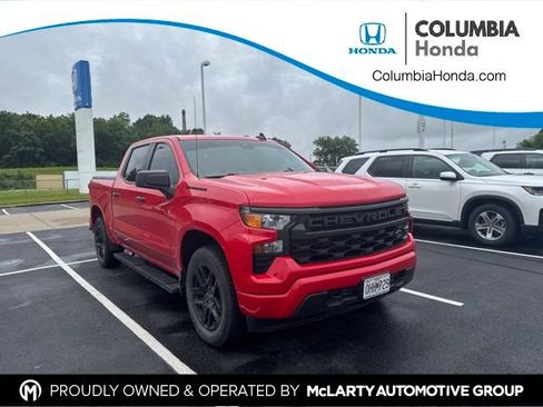 Used 2023 Chevrolet Silverado 1500 Custom w/ LPO, Dark Essentials Package AWD/4WD image 1
