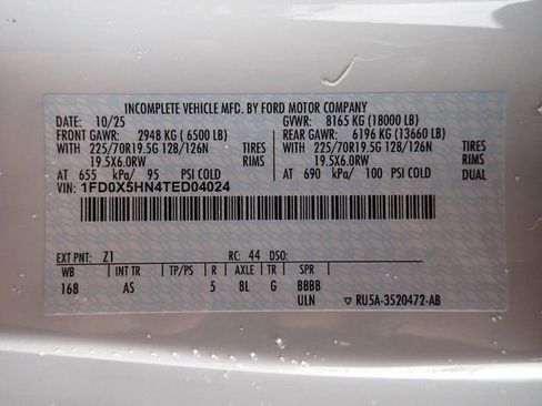 New 2026 Ford F550 4x4 SuperCab Super Duty w/ XL Chrome Package image 16