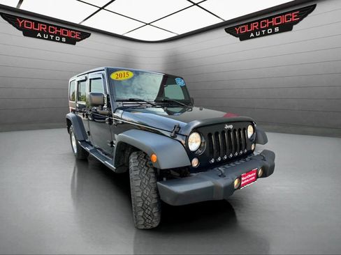 Used 2015 Jeep Wrangler Unlimited Sport w/ Quick Order Package 24S AWD/4WD image 3