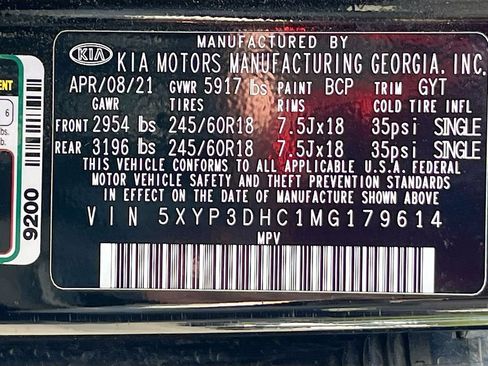 Used 2021 Kia Telluride EX AWD/4WD image 35