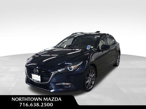 Used 2018 MAZDA MAZDA3 Grand Touring w/ Premium Equipment Package FWD image 1