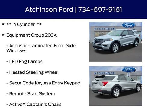 Used 2022 Ford Explorer XLT w/ Equipment Group 202A image 12