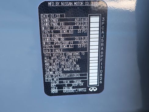 Certified 2023 INFINITI QX50 Luxe image 31