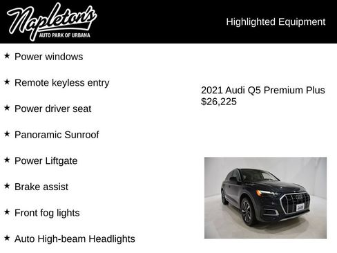 Used 2021 Audi Q5 2.0T Premium Plus w/ Premium Plus Package image 16