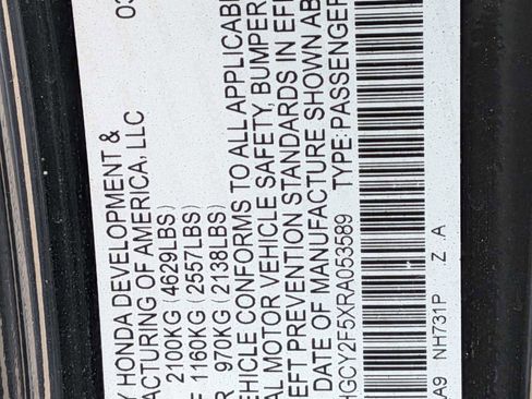 Certified 2024 Honda Accord Sport image 34