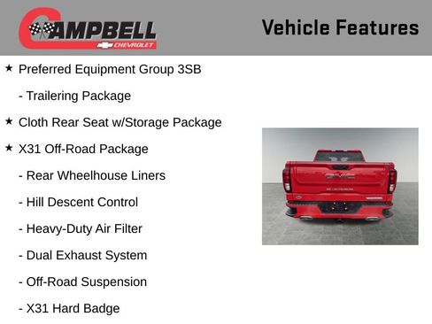 Used 2023 GMC Sierra 1500 Elevation w/ X31 Off-Road Package image 26