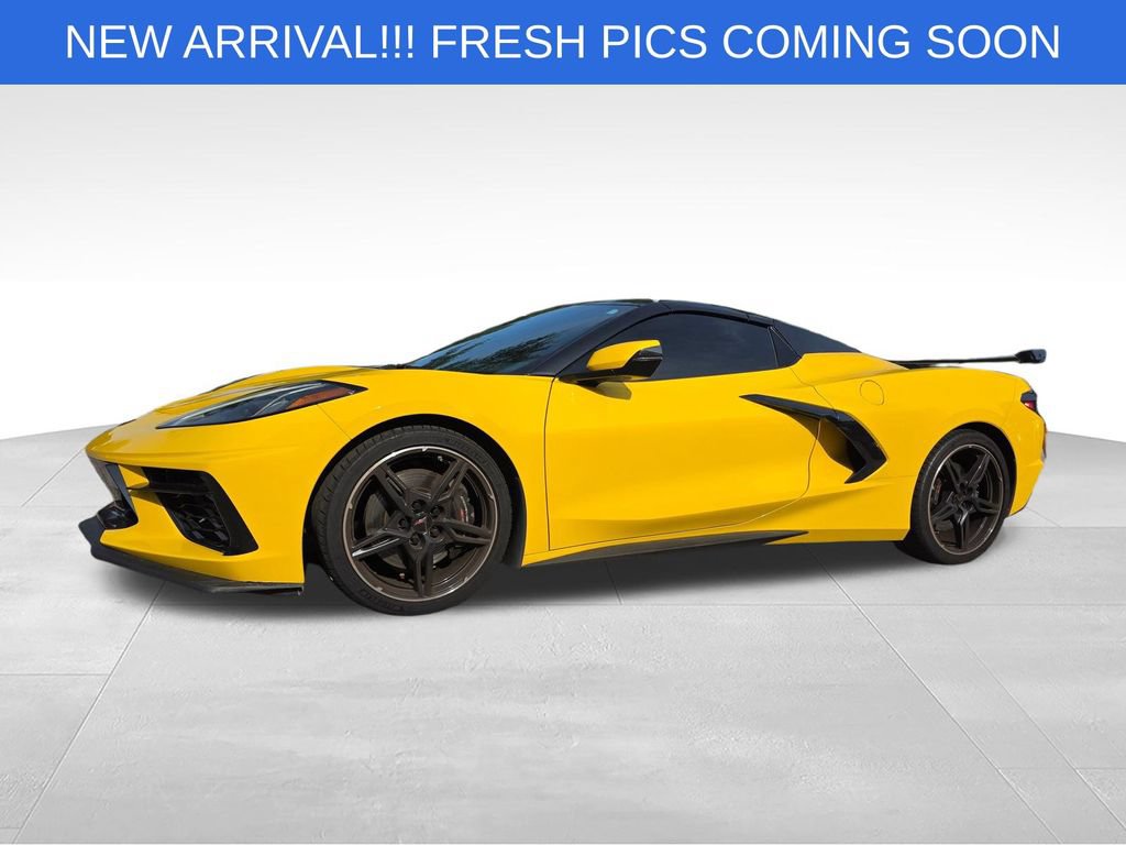 Certified 2025 Chevrolet Corvette Stingray Preferred Conv w/ Z51 Performance Package RWD image 2