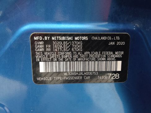 Used 2020 Mitsubishi Mirage GT image 33