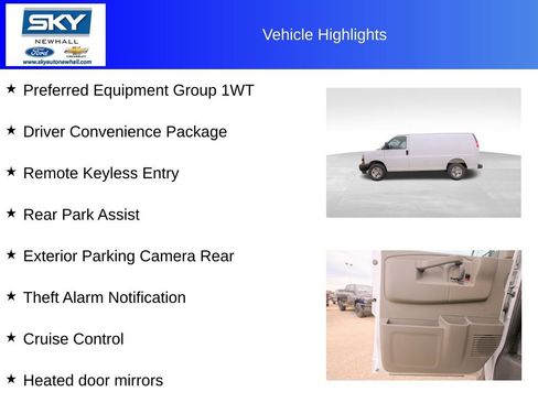 Used 2025 Chevrolet Express 2500 w/ Driver Convenience Package image 12