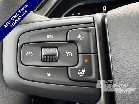 New 2026 GMC Sierra 2500 AT4 w/ LPO, Black Badging Package image 15