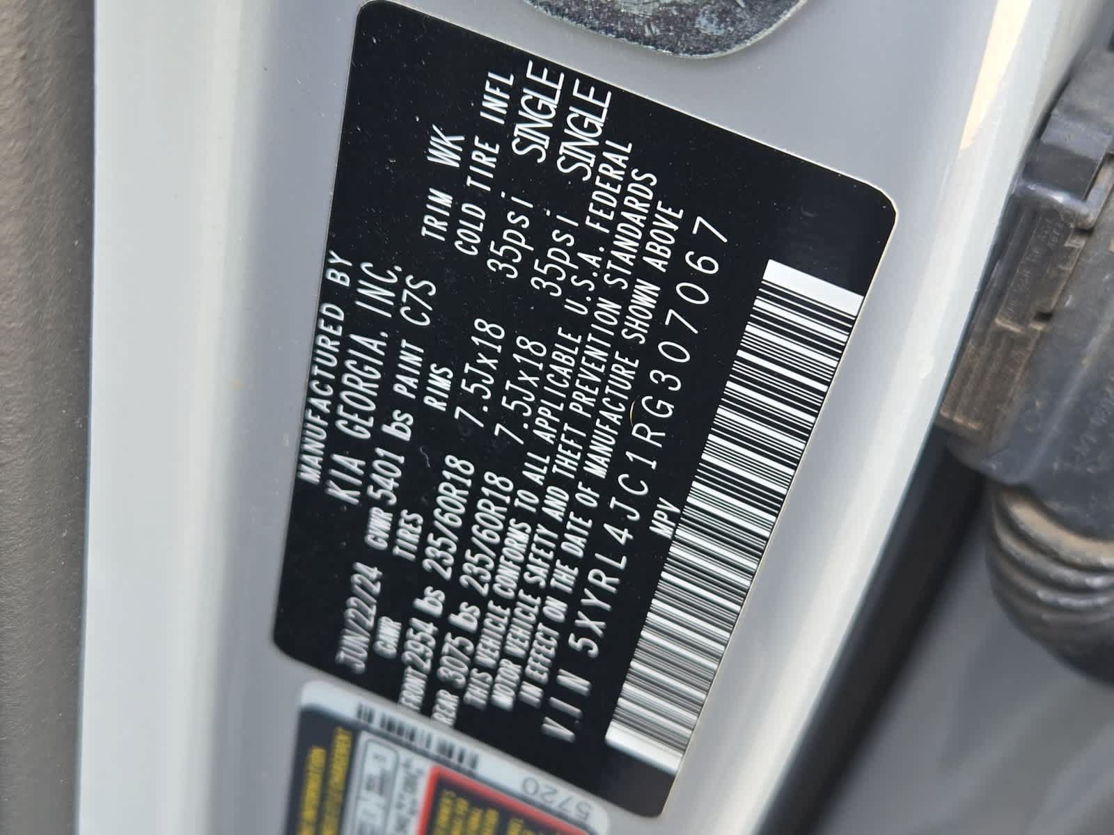 Used 2024 Kia Sorento S w/ Panoramic Sunroof Package FWD image 36