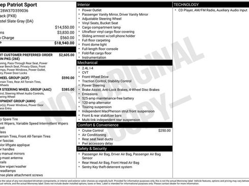Used 2007 Jeep Patriot Sport FWD image 4