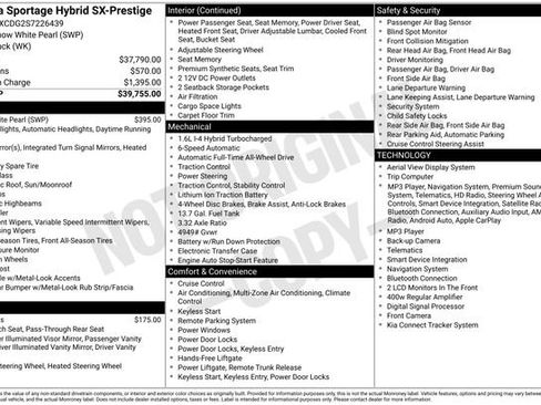 Used 2025 Kia Sportage SX Prestige AWD/4WD image 7