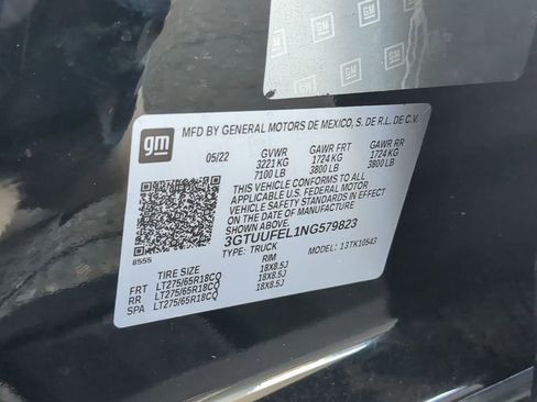 Used 2022 GMC Sierra 1500 AT4X image 36