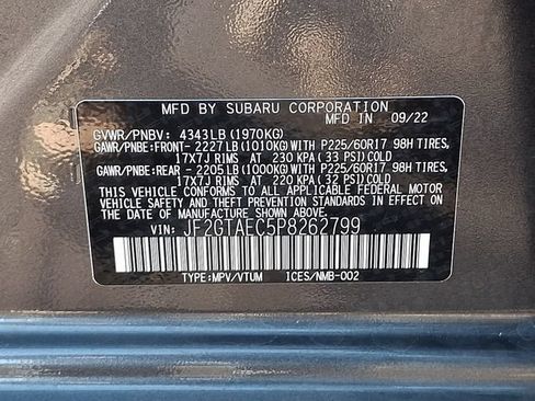 Used 2023 Subaru Crosstrek 2.0i Premium w/ Popular Package #4A AWD/4WD image 28
