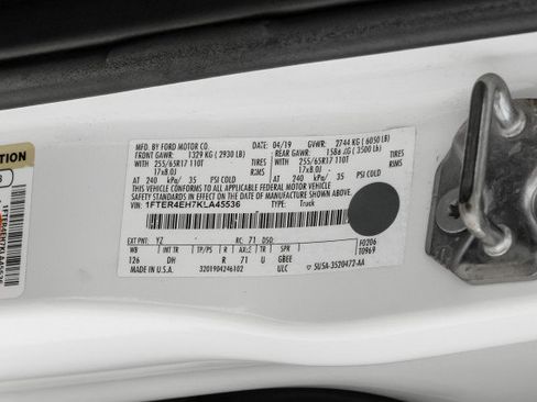 Used 2019 Ford Ranger Lariat w/ Equipment Group 501A Mid RWD image 59