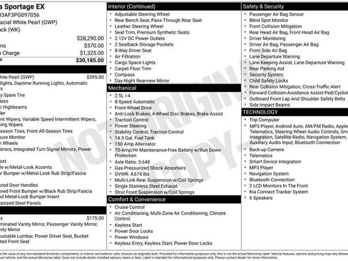 Certified 2023 Kia Sportage EX FWD image 12