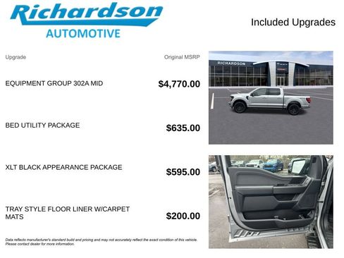Used 2024 Ford F150 XLT w/ Equipment Group 302A MID AWD/4WD image 6