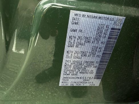 Used 2023 Nissan Frontier PRO-4X w/ Pro-4X Premium Package image 23