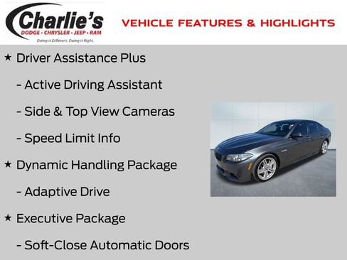 Used 2016 BMW 550i xDrive Sedan image 13