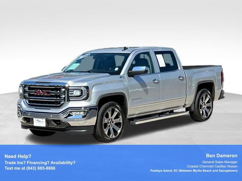 Used 2017 GMC Sierra 1500 SLT AWD/4WD image 1