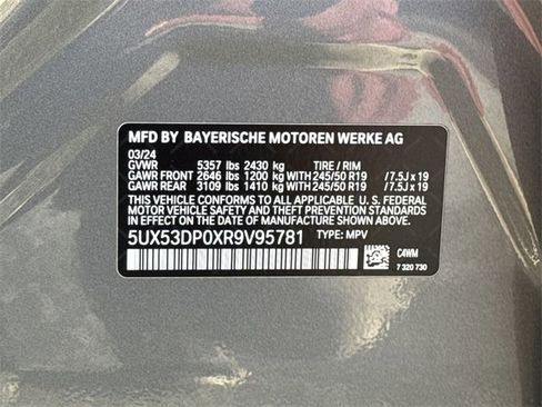 Used 2024 BMW X3 xDrive30i w/ Convenience Package image 40