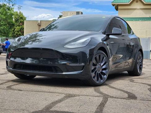 Used 2021 Tesla Model Y Performance AWD/4WD image 1