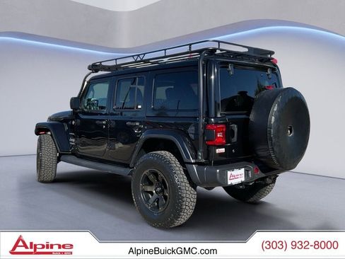 Used 2020 Jeep Wrangler Unlimited Sahara AWD/4WD image 3