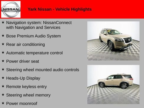 Certified 2024 Nissan Pathfinder Platinum w/ Cargo Package image 2