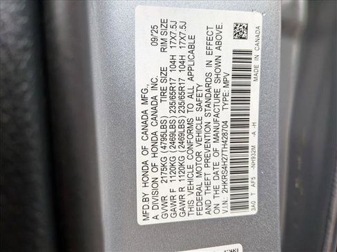 New 2026 Honda CR-V LX image 16