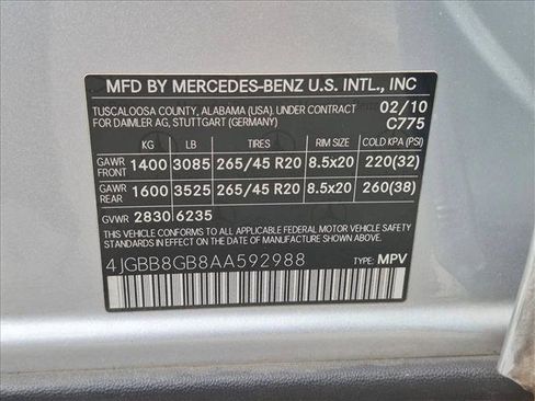 Used 2010 Mercedes-Benz ML 350 4MATIC image 15