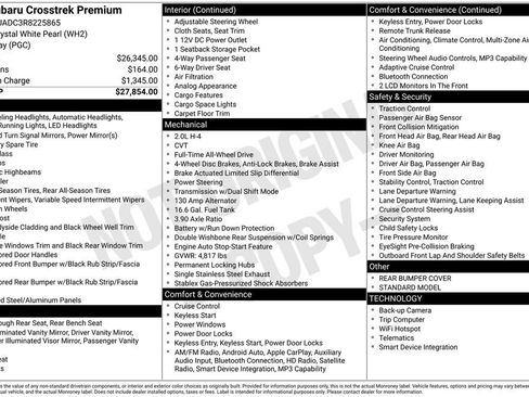 Used 2024 Subaru Crosstrek 2.0i Premium image 3