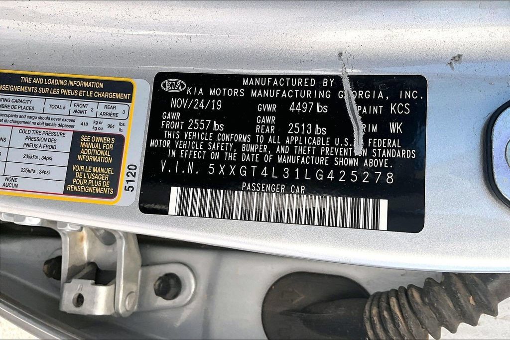 Used 2020 Kia Optima LX FWD image 3