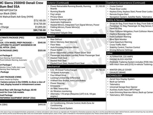 Certified 2023 GMC Sierra 2500 Denali w/ Denali Ultimate Package image 4