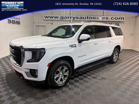 Used 2022 GMC Yukon XL SLE w/ Max Trailering Package AWD/4WD image 1