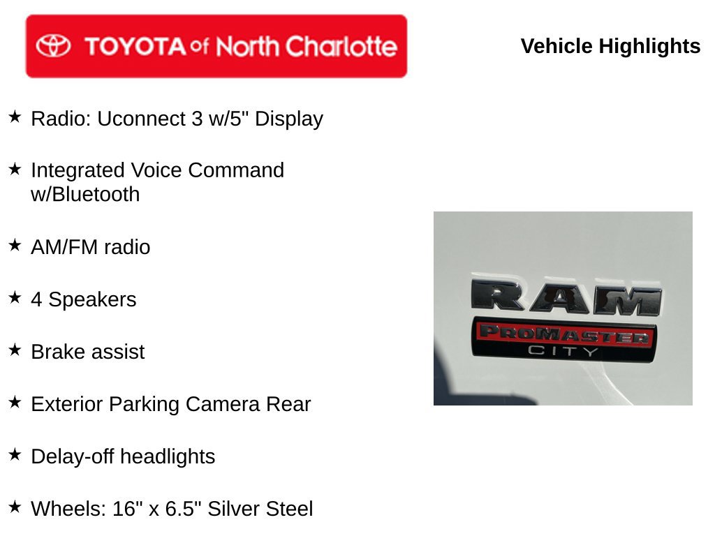 Used 2022 RAM ProMaster City Tradesman FWD image 5