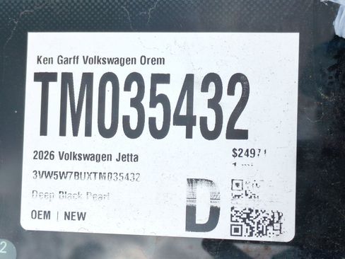 New 2026 Volkswagen Jetta S image 17