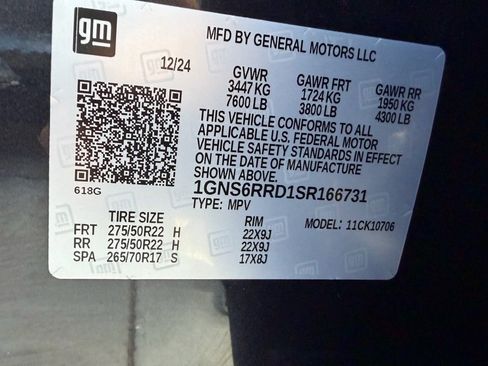 Used 2025 Chevrolet Tahoe RST image 38