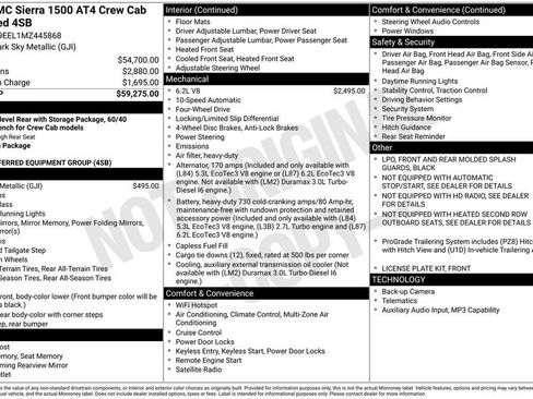 Used 2021 GMC Sierra 1500 AT4 AWD/4WD image 57