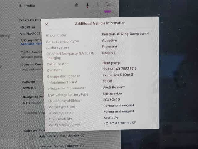 Used 2023 Tesla Model X AWD/4WD image 24
