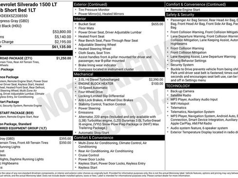 Used 2025 Chevrolet Silverado 1500 LT w/ Z71 Off-Road Package AWD/4WD image 2