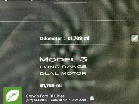 Used 2018 Tesla Model 3 Long Range AWD/4WD image 2