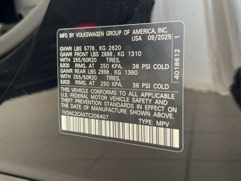 New 2026 Volkswagen Atlas Cross Sport SEL R-Line image 19