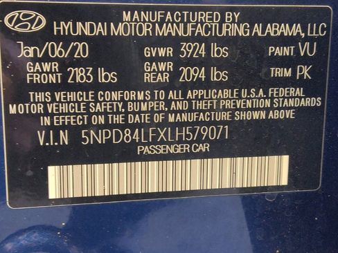 Used 2020 Hyundai Elantra SEL FWD image 33