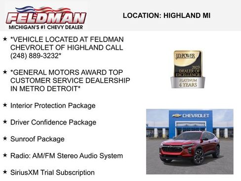 New 2026 Chevrolet Trax RS image 3